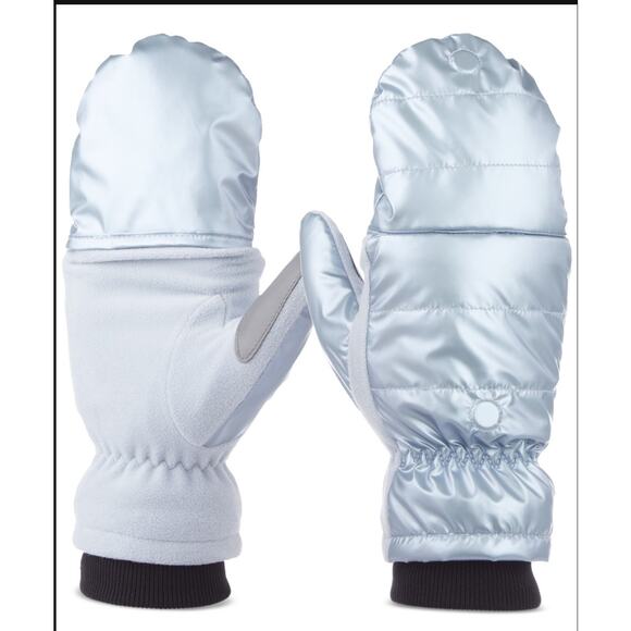 Brand New Isotoner Womens Size S/M Blue Snow Rain Repellant Gloves Touchscreen - Picture 3 of 7